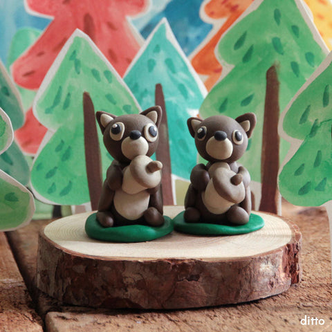 Sculpt & Bake: Squirrels Kit